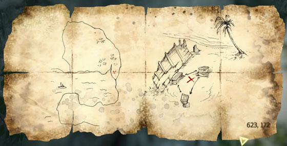 Карты сокровищ и зарытые сундуки в Assassin’s Creed 4 Black Flag