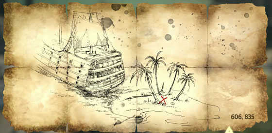 Карты сокровищ и зарытые сундуки в Assassin’s Creed 4 Black Flag