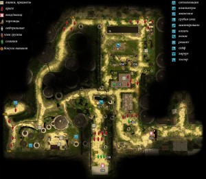 Карта Санта-Фе-Спрингс