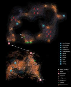 Карта Шахта Новиур Овен