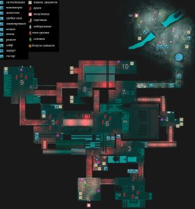 Карта туннели Хайпула