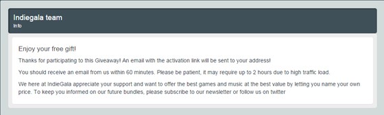 Если после ввода капчи вас перекинуло на страницу с этим сообщением, тогда всё в порядке, ссылка пришла на почту