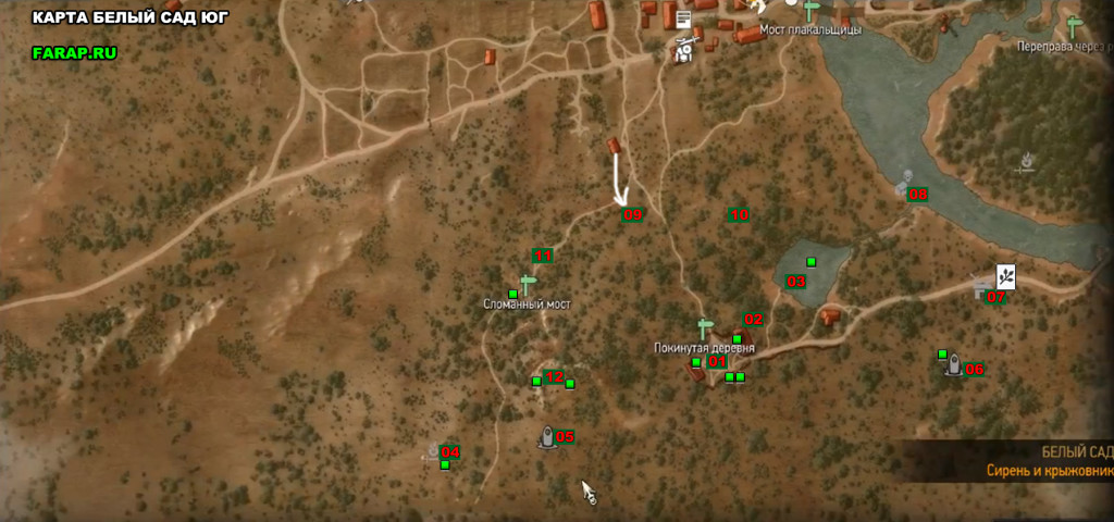 Белый сад Юг