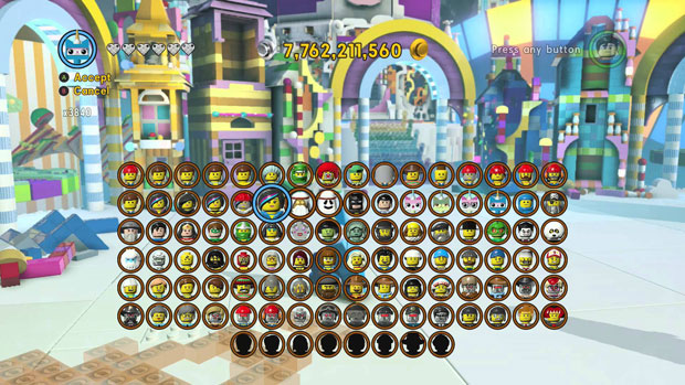 The LEGO Movie Videogame  разблокировка героев