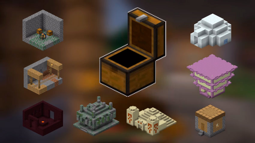 Добываем седло в сундуках майнкрафт