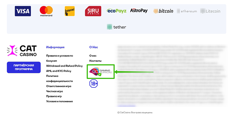 Лицензия Кюрасао