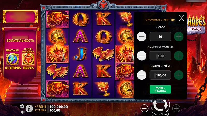 Слоты для хайроллеров